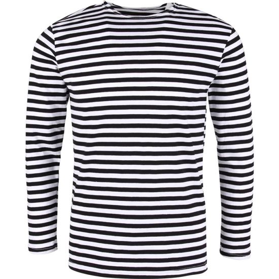 [M] Тельняшка-фуфайка (Детская) х\б кулирка (черная полоса)