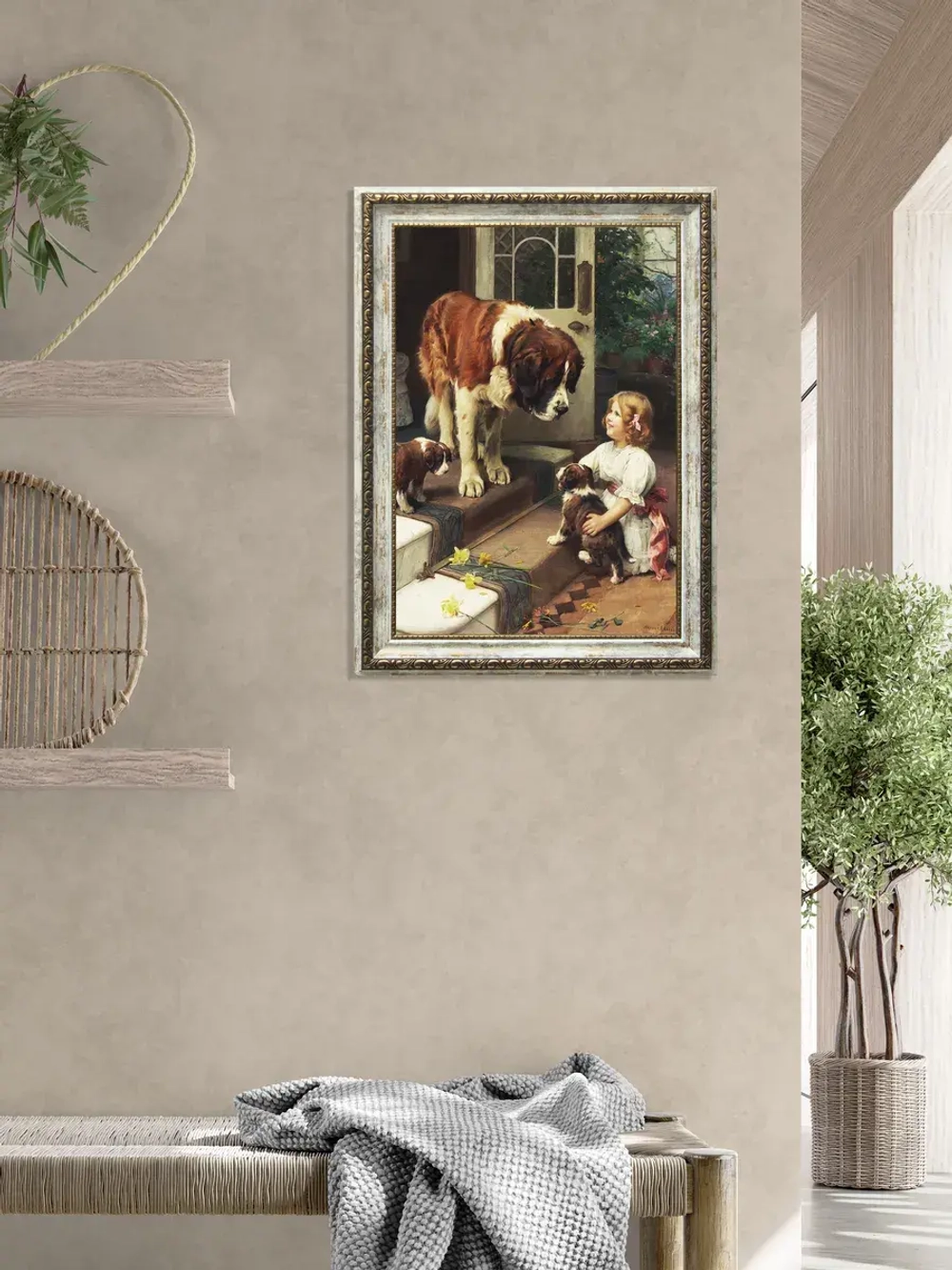 Картина на стену интерьерная на холсте 29*39 см