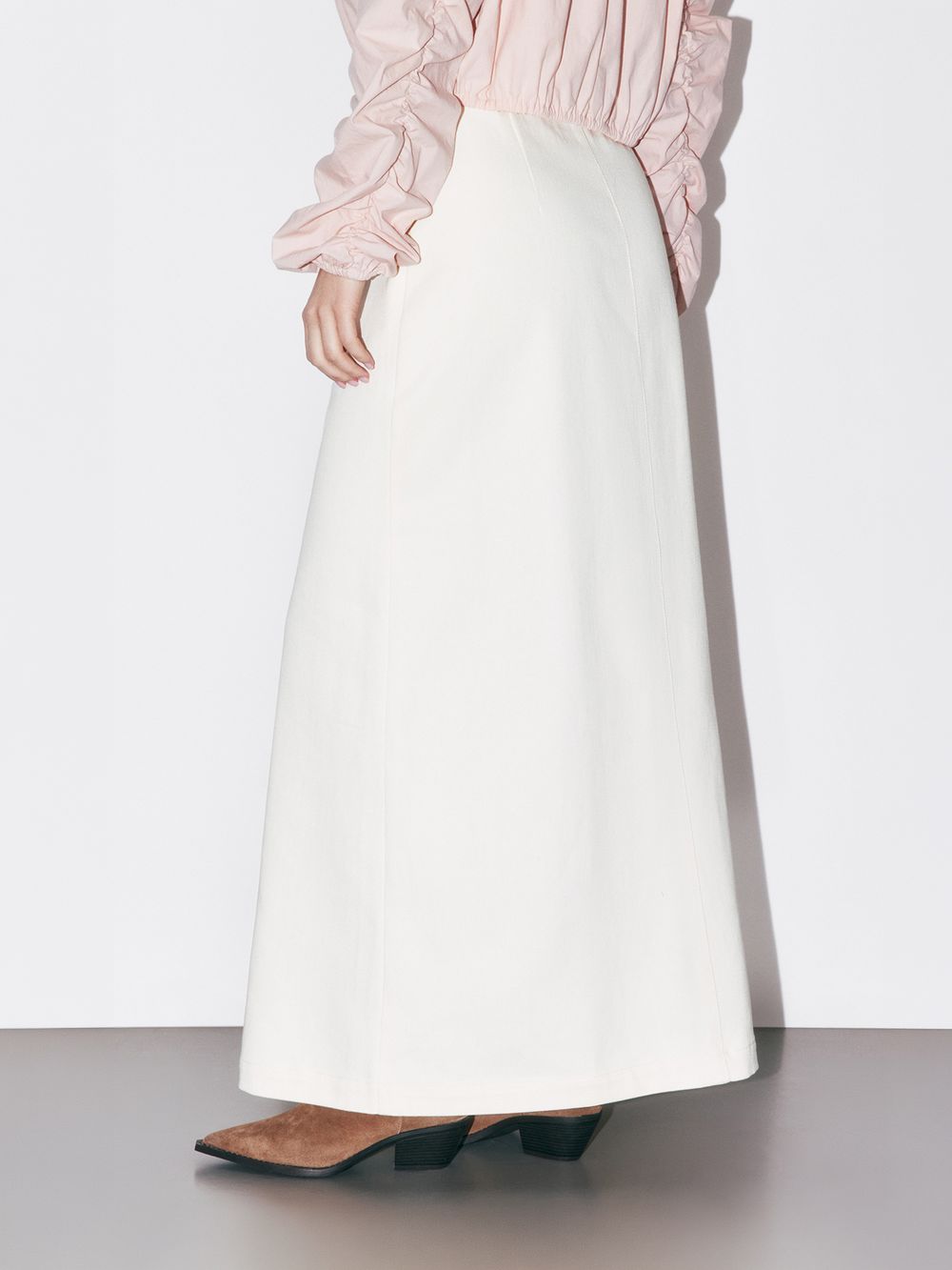 Юбка джинсовая макси "Айвори" женская