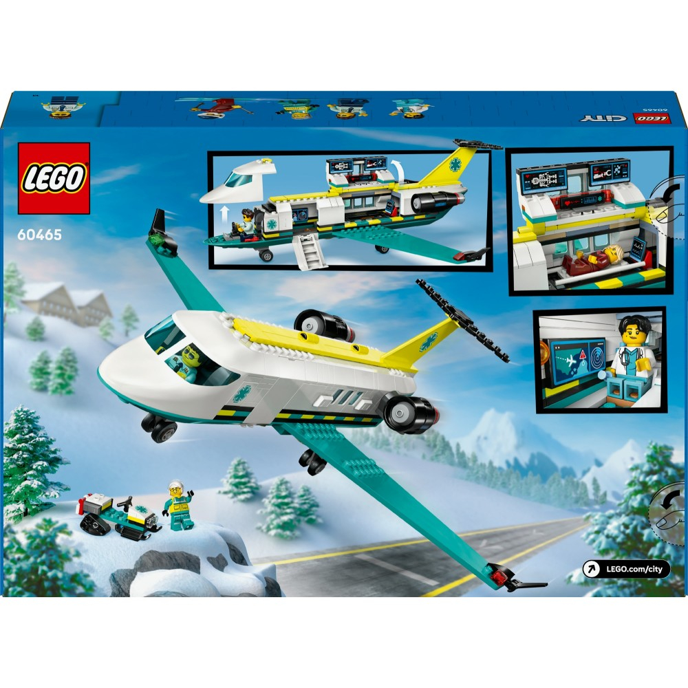 LEGO City - Самолет скорой помощи 60465