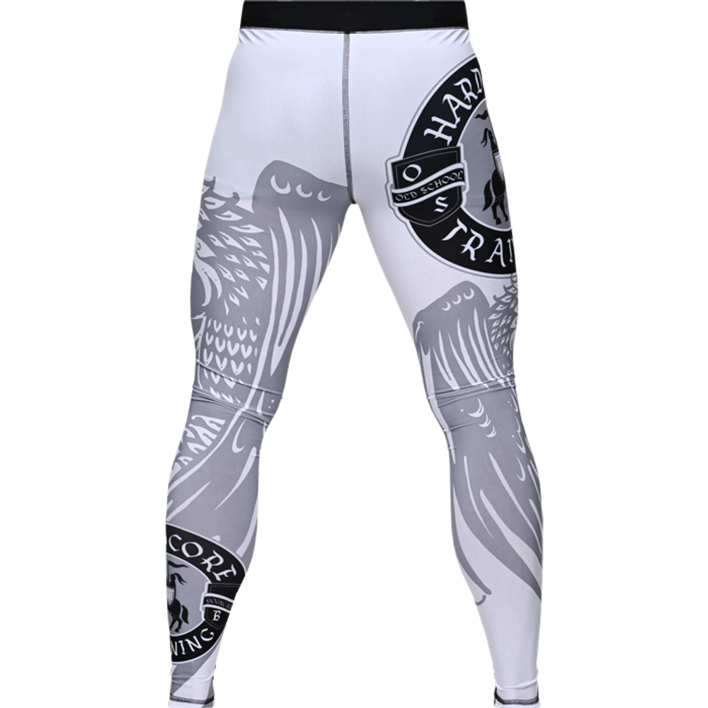 Компрессионные штаны HT Heraldry White