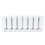 Радиатор биметаллический STOUT TITAN 200 - 8 секций (подключение боковое, цвет белый)