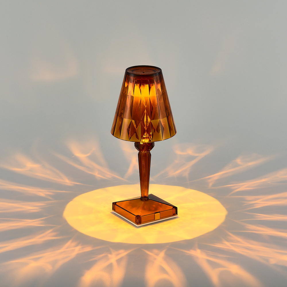 SL1010.724.01 Прикроватная лампа ST-Luce Оранжевый/Оранжевый LED 1*3W 3000K/4000K/6000K