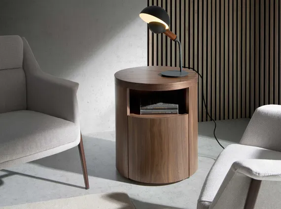 Прикроватная тумбочка Angel Cerda LE313-NOGAL