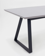 Стол обеденный Детройт раскладной 160-200*90 серый