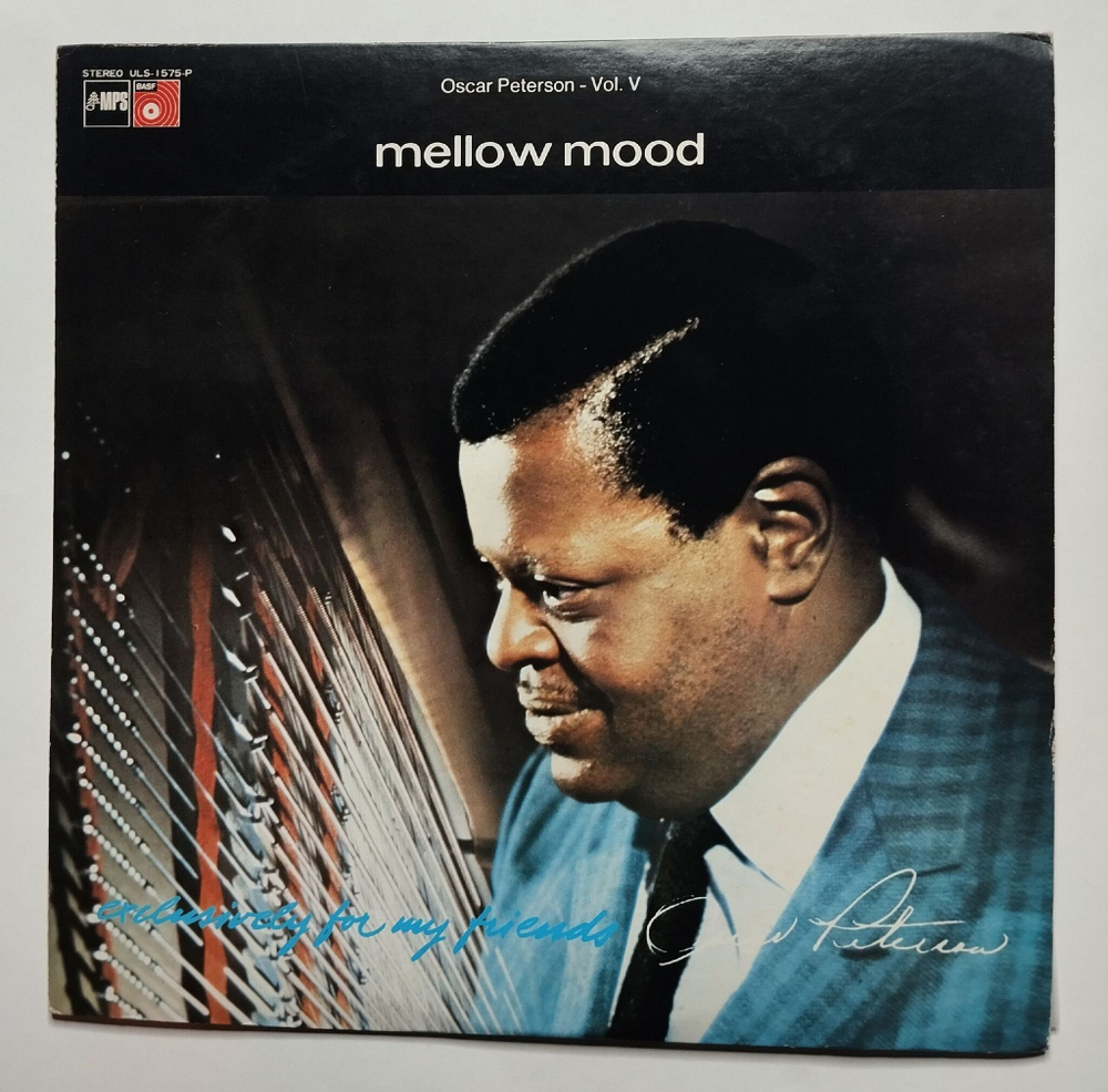 Винтажная виниловая пластинка LP Oscar Peterson Mellow Mood (Japan 1975) (No Obi)