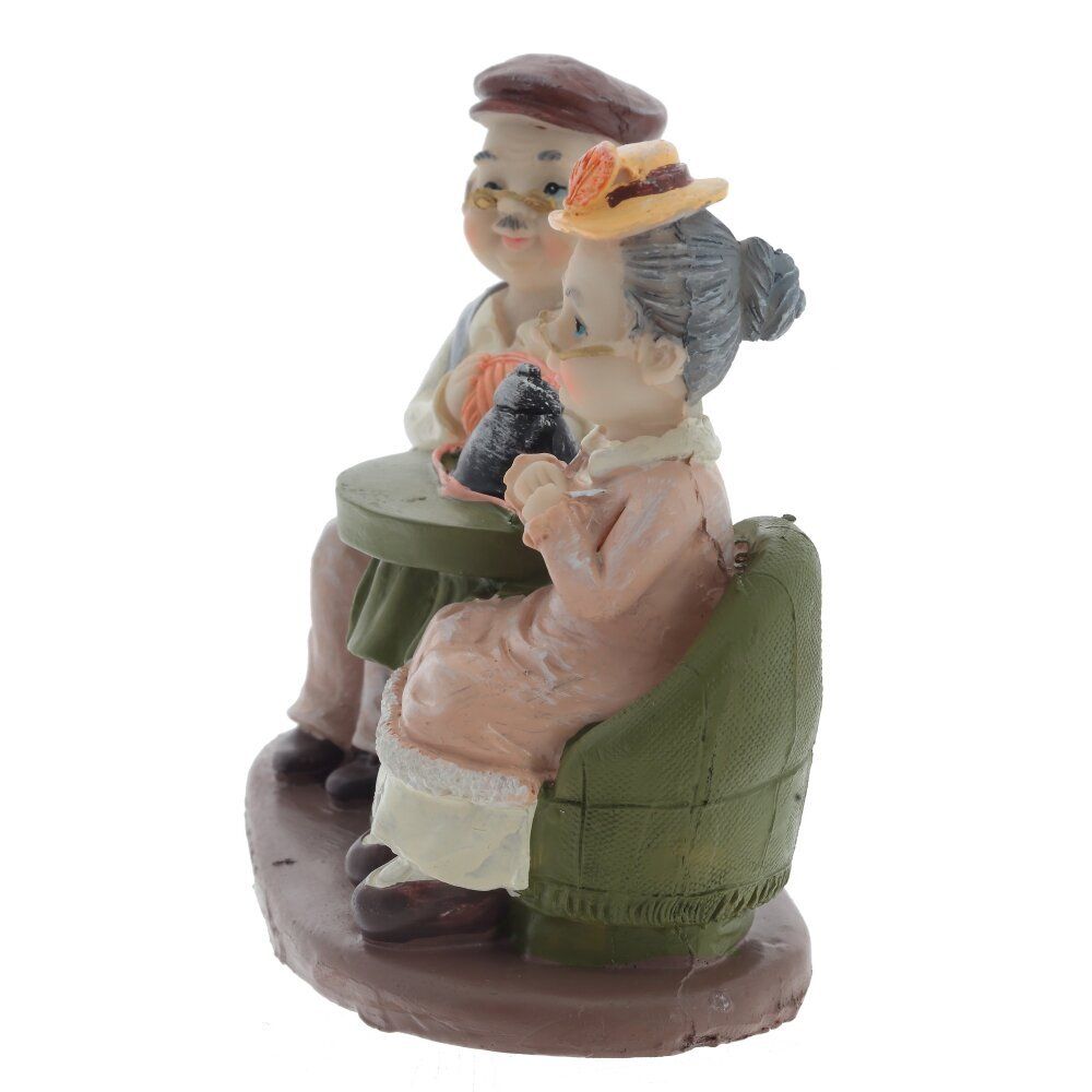 GAEM Фигурка декоративная "Бабушка с дедушкой", L15 W8 H14 см, 2в.