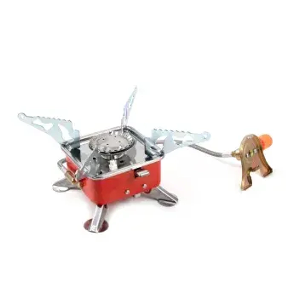 Плитка газовая СЛЕДОПЫТ малая пьезо, шланг /50/ (4-055)