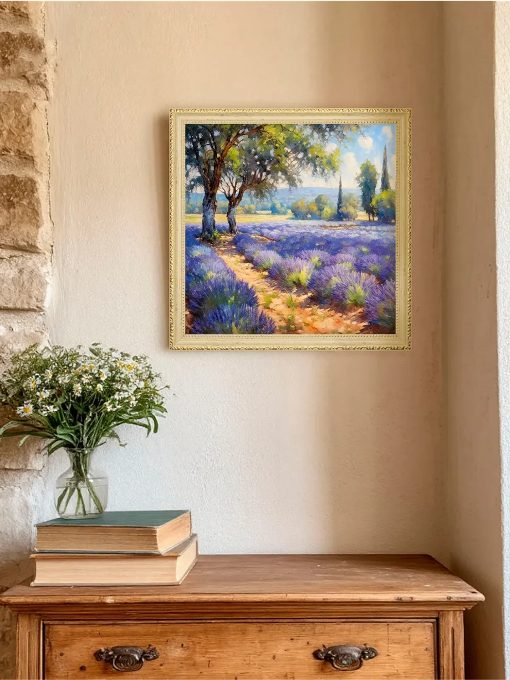 Картина на стену интерьерная на холсте 33*33 см