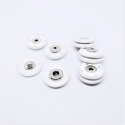 Кнопки №1263, 23мм, цв.белый (MS K-64)