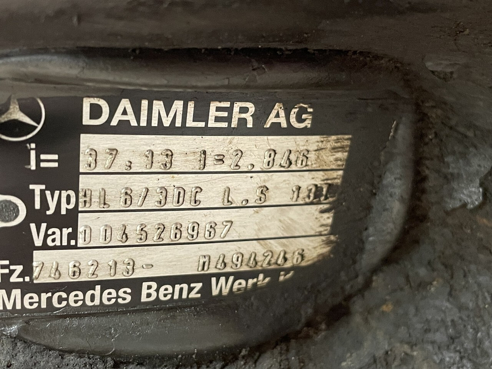 Редуктор заднего моста HL6/3DCLS-13T  2.846