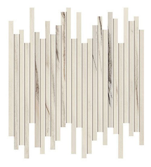 Мозаика/Керамогранит ATLAS CONCORDE MARVEL DREAM Bianco Fantastico Line Lapp. 30,5х26 AOU4