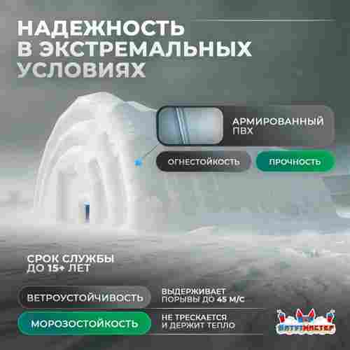 Мобильный спортивный ангар «Орбита Спорта», 55×25×15 м