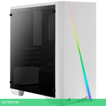 Корпус AeroCool MicroATX без БП Cylon Mini White