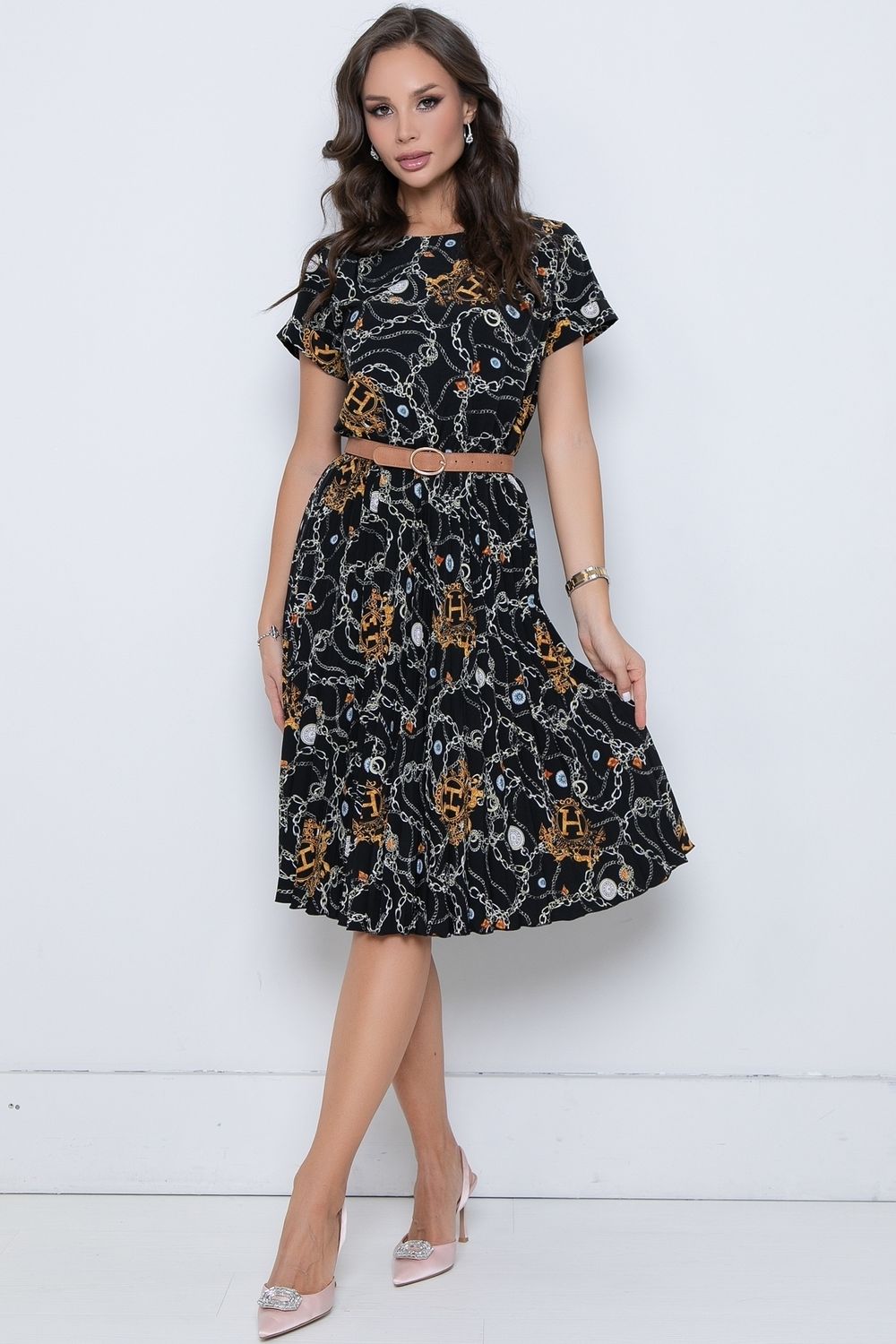 Платье Эмили Лето (гофре, красотка) Diolche