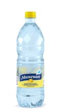 Белорусская вода &quot;Минская&quot; газированная с ароматом лимона 1л. МЗБН - купить с доставкой по Москве и области