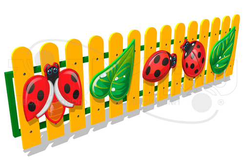 Ограждение детской площадки «Божья коровка»