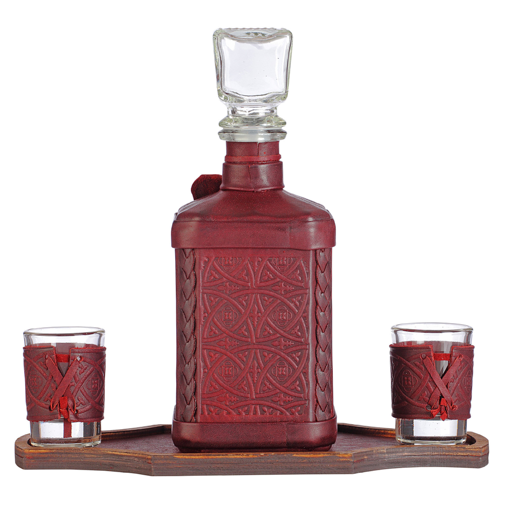 Графин «Инженерные войска-1» с накладкой из стали