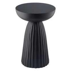 Столик приставной Ujev, Ø30,5 см, черный