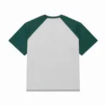 Футболка Ymkashix City серая/зеленая