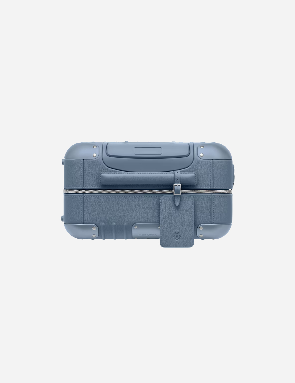 Чемодан Rimowa Distinct Cabin Leather "Powder Blue"