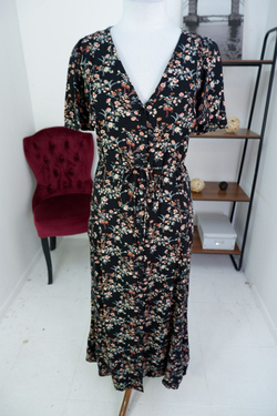 Платье Mango из вискозы 44 размер