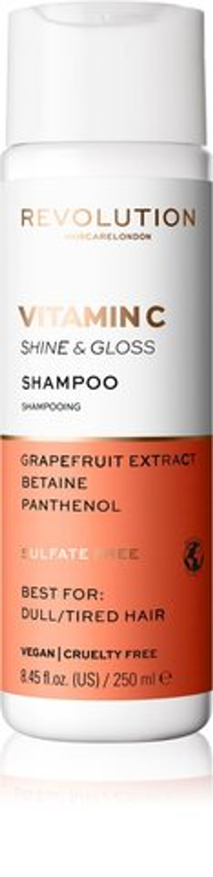 Revolution Haircare Skinification Vitamin C - Освежающий увлажняющий и сияющий шампунь /   250  ml  / GTIN 5057566408288