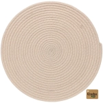 Салфетка на стол 37см «Амели» плетеная бежевая