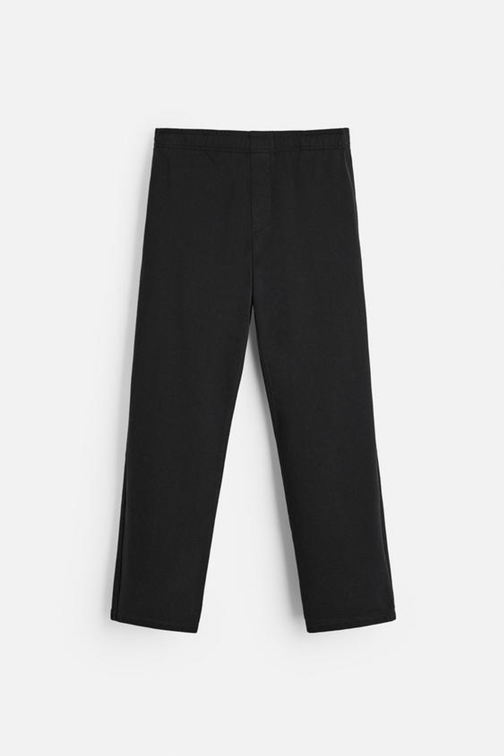 ZARA БРЮКИ-ДЖОГГЕРЫ RELAXED, ЧЕРНЫЙ