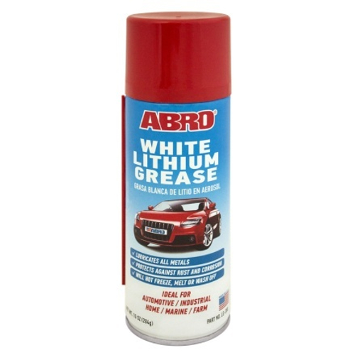 Смазка литиевая ABRO белая (200г) аэрозоль