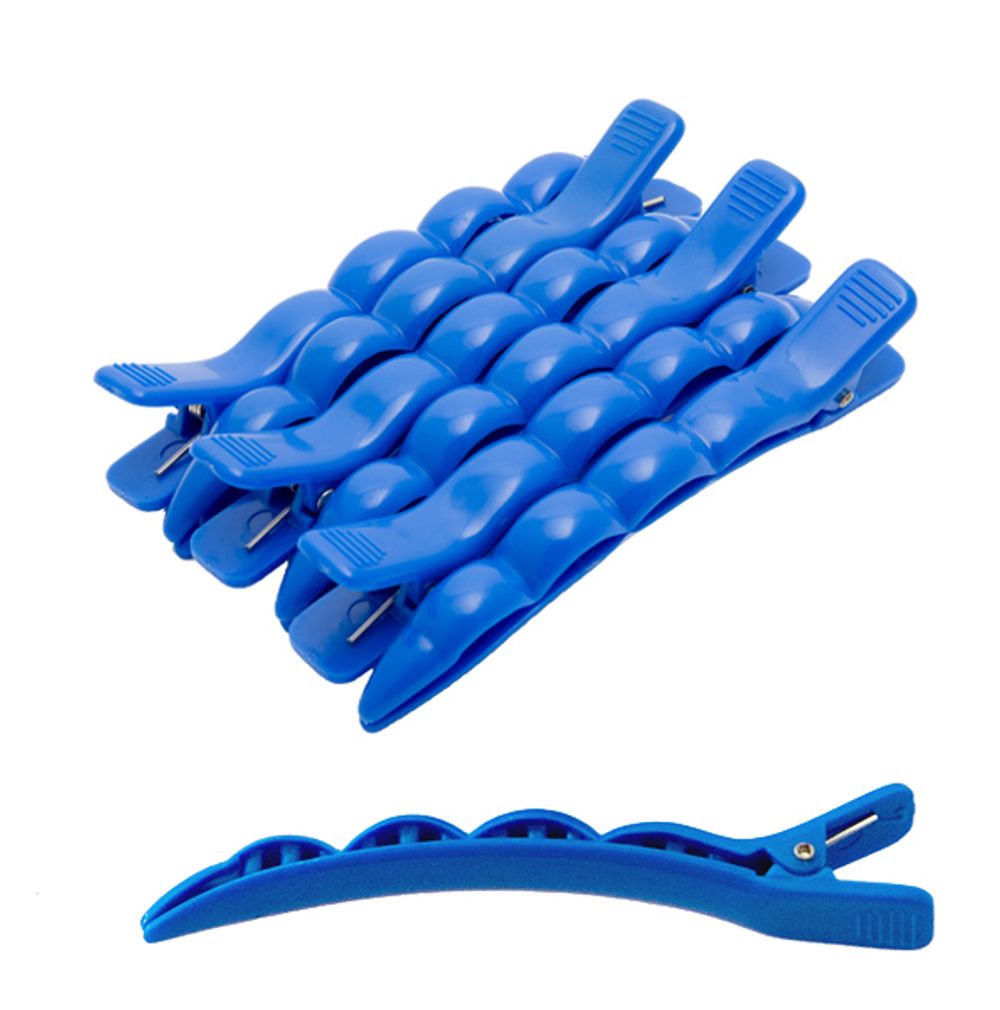 Зажим для волос пластиковый 10см