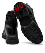 Кожаные высокие сапоги RYAN HUGO - черный(50523883)