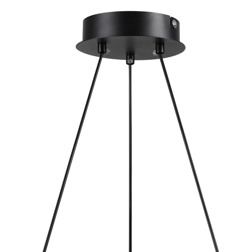 8237/9 COMFI LN25 210 черный, металл Светильник подвесной GU10 LED 9*7W 220V ILMINA