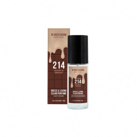 W.DRESSROOM Dress & Living Clear Perfume No.214 Hazelnut in Chocolate 70ml | Парфюмированный спрей