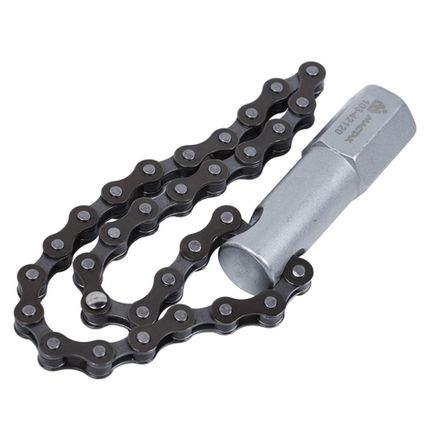 Цена на МАСТАК (103-42120) Съемник масляных фильтров, до 120 мм, цепной