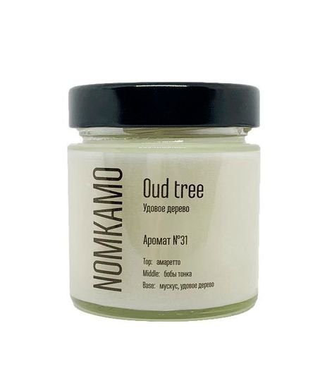 №31 Удовое дерево, ароматическая свеча Hygge, Nomkamo
