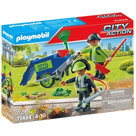 Playmobil - Команда уборщиков города City Action 71434 / артикул   71434  / GTIN 4008789714343