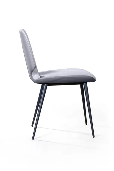 Стул Adam, рогожка комби серый