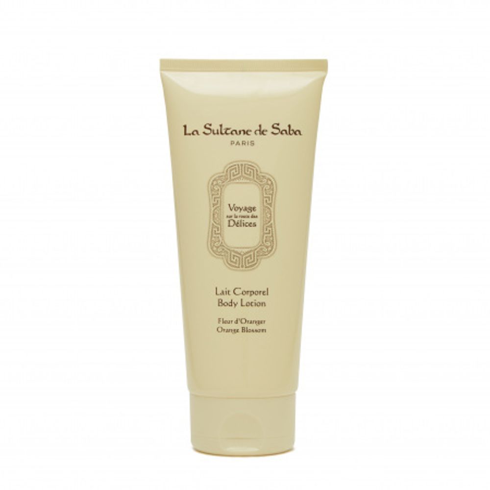 Молочко для тела "Апельсиновые цветы" La Sultane de Saba Lait Corporel Body Lotion Fleur d Oranger Orange Blossom 200 мл