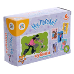 Кубики Ну, погоди! (без обклейки) 6 шт. Союзмультфильм 03512 148-028