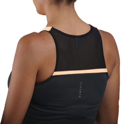 Женская теннисная майка Endless Lace Tank Top Women - Black, Apricot