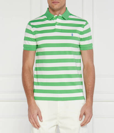 Поло POLO RALPH LAUREN - зеленый(710934552)