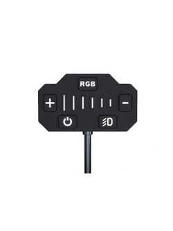 Светодиодная фара комбинированного света AURORA 508 мм 248W LED (серия RGB)