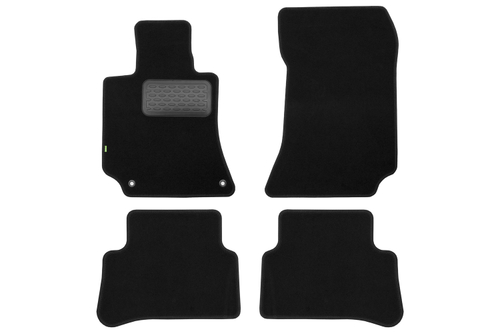 Коврики в салон Klever Standard MERCEDES-BENZ E-Class W212 АКПП 2013-2016, седан, 4 шт. (текстиль) Klever.KVR02343801210KH