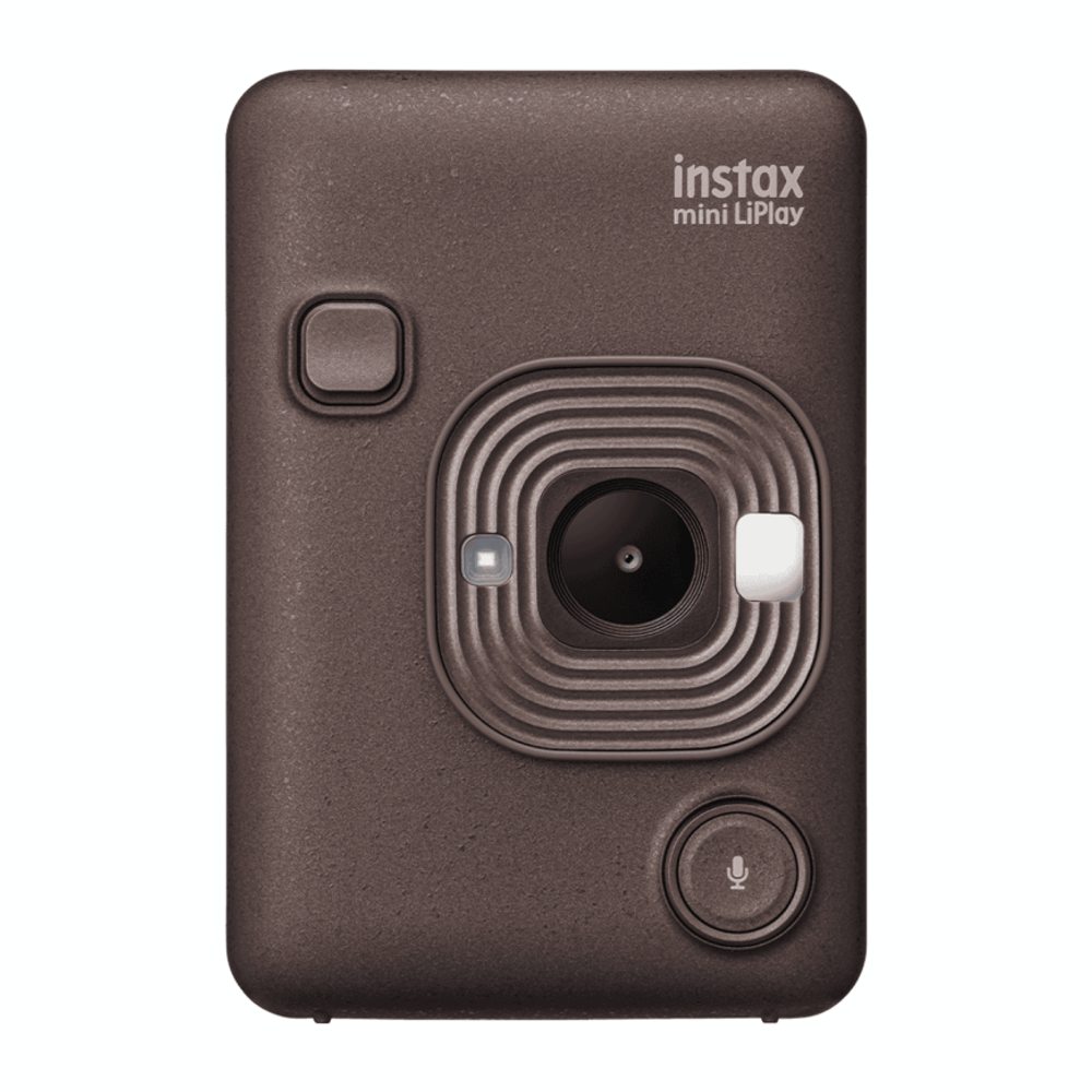 Гибридный фотоаппарат моментальной печати FUJIFILM instax mini LiPlay, Тёмно-бронзовый
