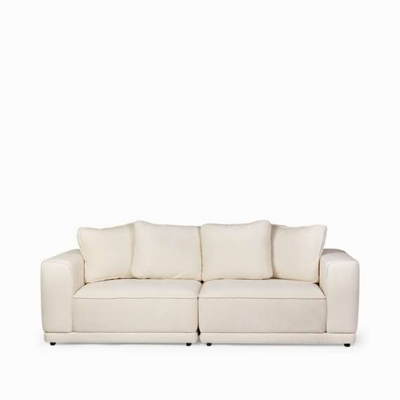 Диван Karla 250 см, молочный шенилл