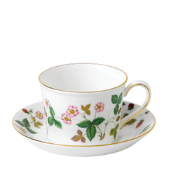 Wedgwood Чайная чашка с блюдцем Wild Strawberry 180 мл 1053375