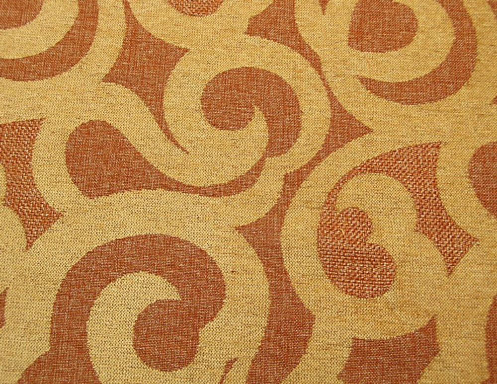 Рогожка Ализэ терракот