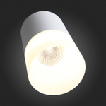 ST100.502.05 Светильник потолочный Белый LED 1*5W 3000K 390Lm Ra&gt;80 120° D64xH110 170-240V Накладные светильники
