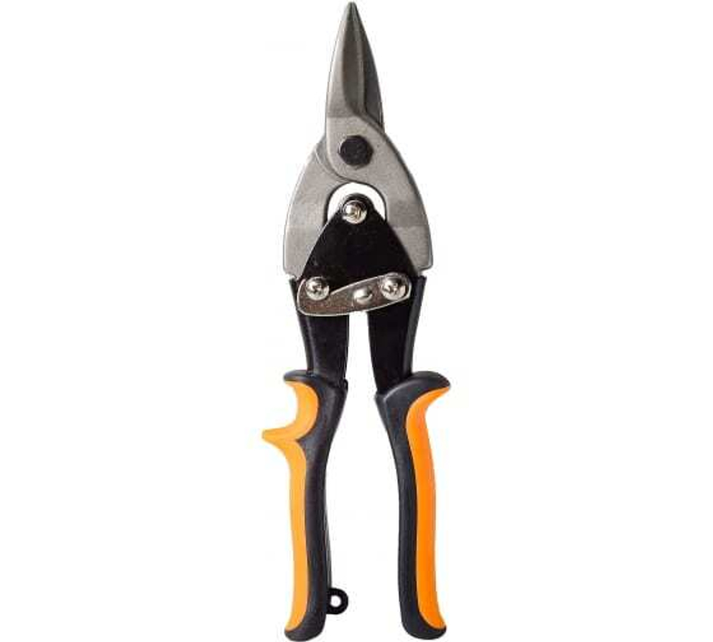 НОЖНИЦЫ ВИХРЬ ПО МЕТАЛЛУ 250ММ ПРЯМОЙ РЕЗ ДВУХКОМП/РУКОЯТКИ